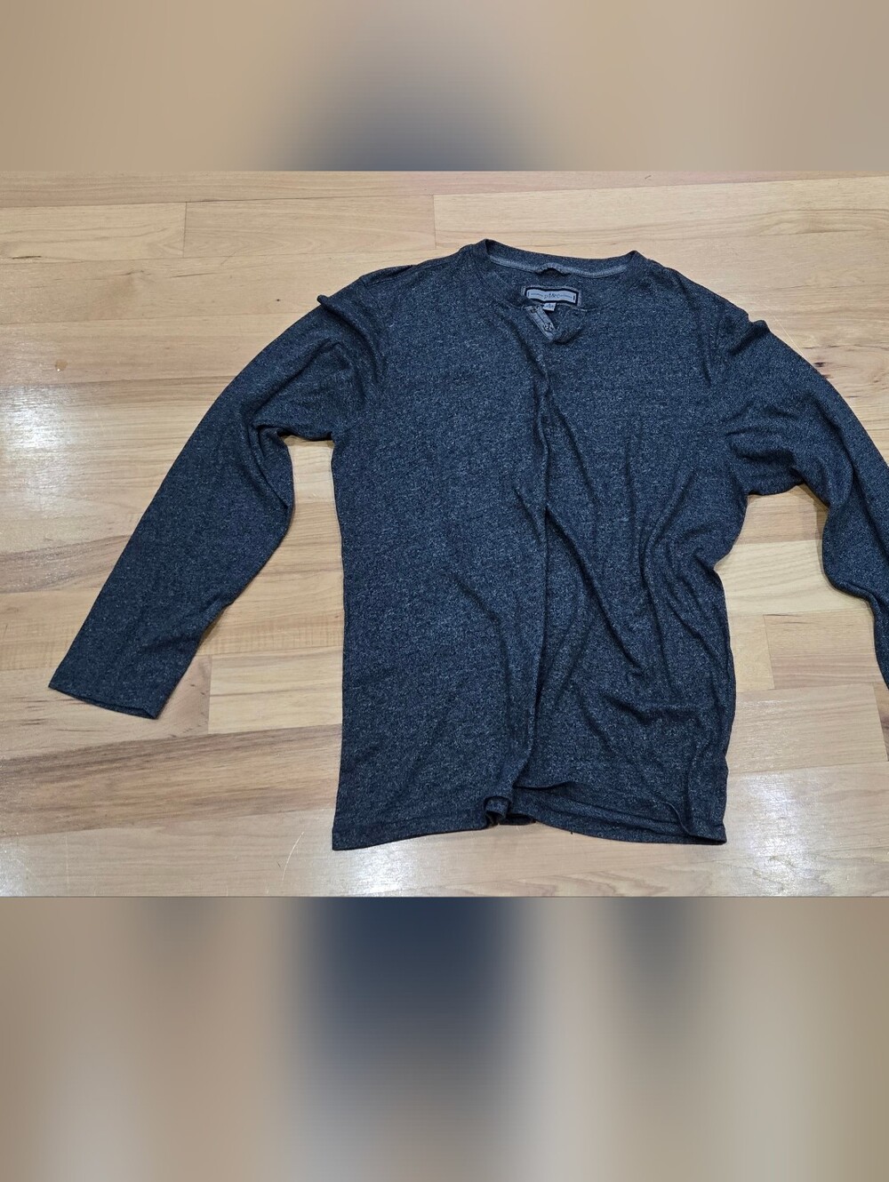 pd&c Men's Crewneck Sweater - Charcoal Gray Size L